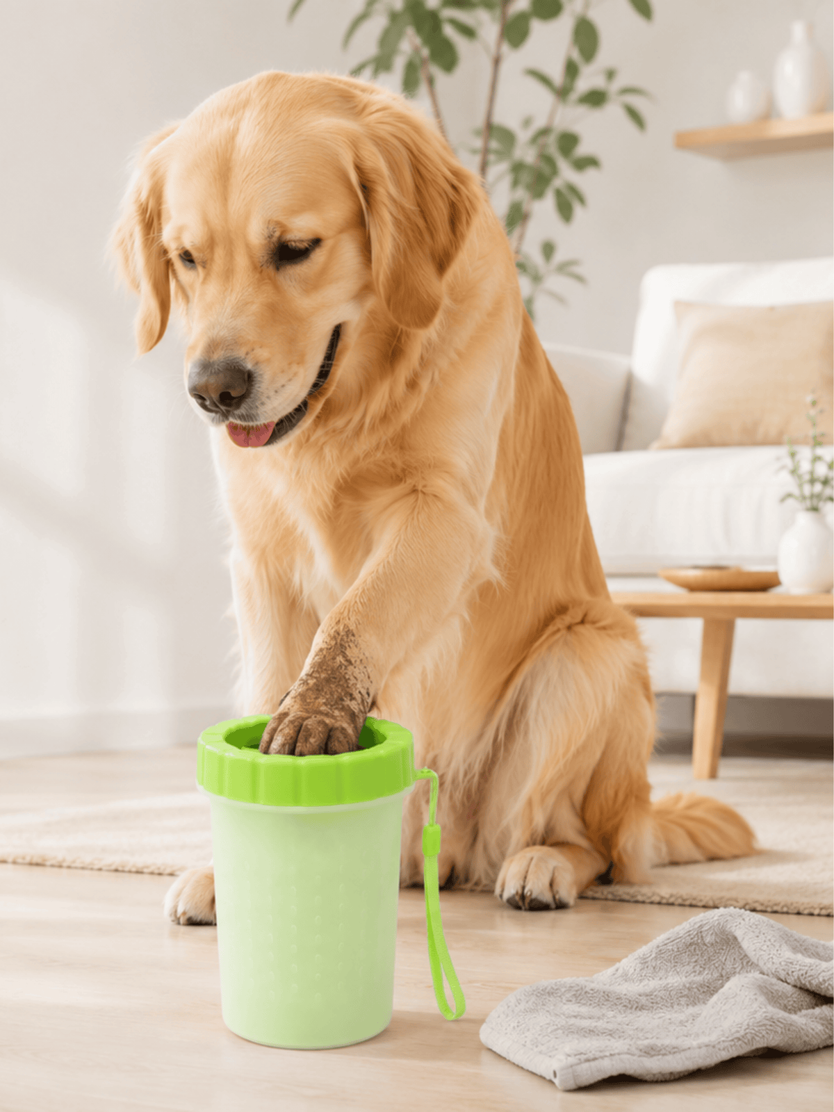 Nettoyeur de Pattes pour Chien | Lave-Pattes Portable