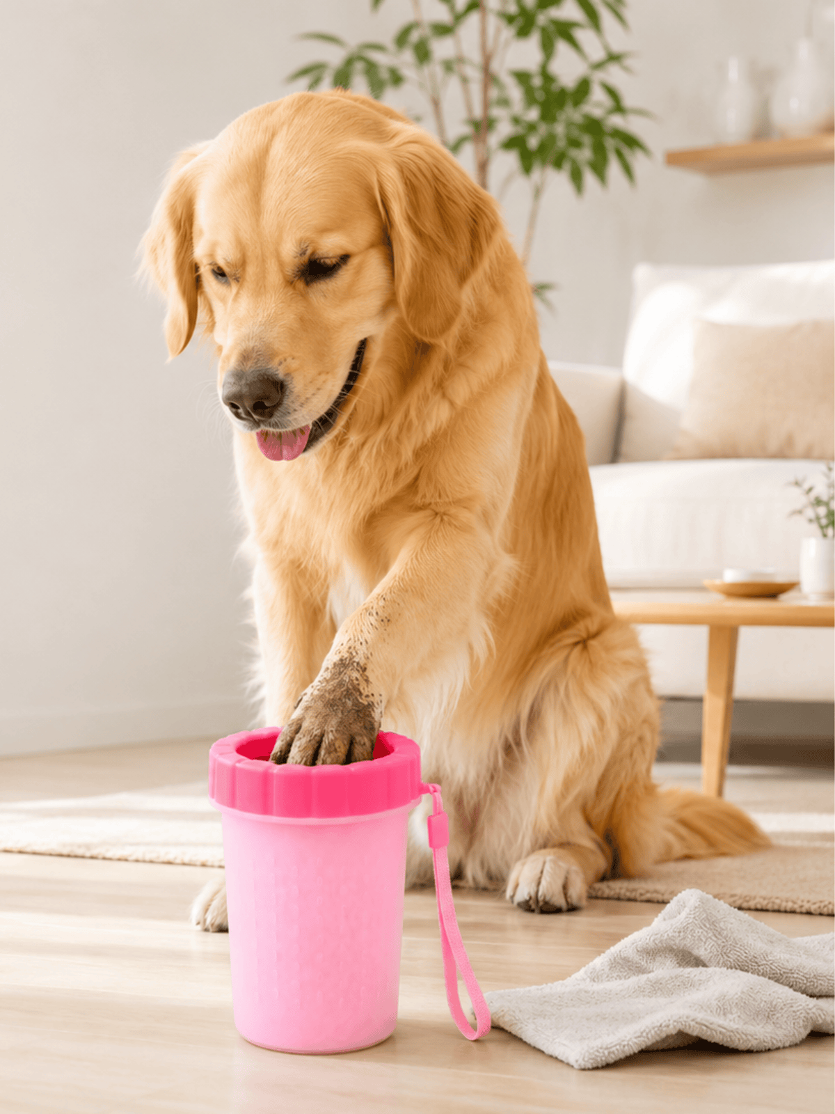 Nettoyeur de Pattes pour Chien | Lave-Pattes Portable