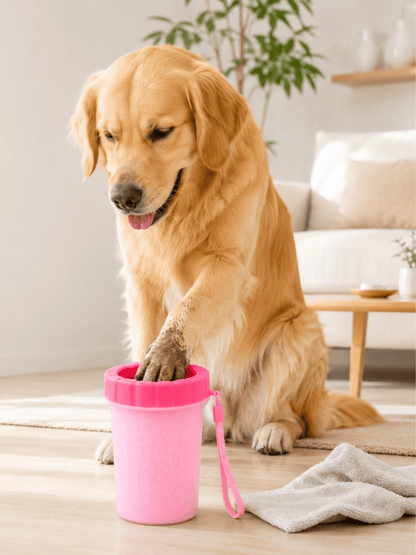 Nettoyeur de Pattes pour Chien | Lave-Pattes Portable