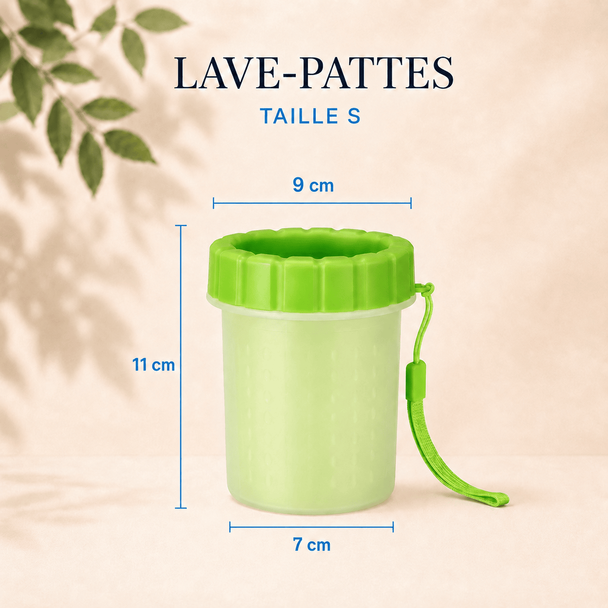 Nettoyeur de Pattes pour Chien | Lave-Pattes Portable